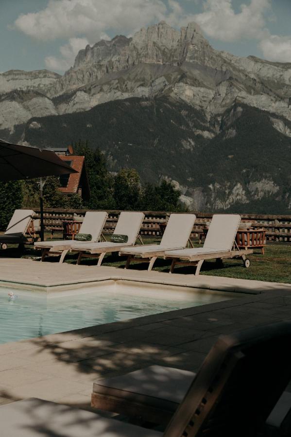 Hotel Les Roches Fleuries Кордон Екстер'єр фото